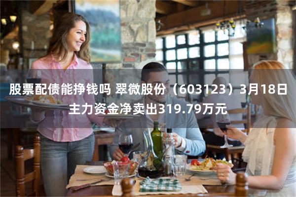 股票配债能挣钱吗 翠微股份（603123）3月18日主力资金净卖出319.79万元
