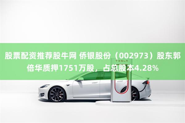 股票配资推荐股牛网 侨银股份（002973）股东郭倍华质押1751万股，占总股本4.28%